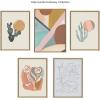 imageKate and Laurel Sylvie Desert Sand Framed Canvas Wall Art by Kate Aurelia Holloway 18x24 Natural Chic Sunset Art for Wall