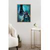 imageKate and Laurel Sylvie Enlighten Framed Canvas Wall Art by Faryn Hughes 18x24 Natural Colorful Mystic Art for Wall