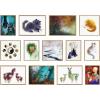 imageKate and Laurel Sylvie Enlighten Framed Canvas Wall Art by Faryn Hughes 18x24 Natural Colorful Mystic Art for Wall
