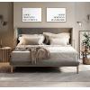 imageKate and Laurel Sylvie Good Morning Beautiful and Good Morning Handsome Framed Canvas Wall Art Set by Maggie Price of Hunt and Gather Goods 2 Piece Set 18x24 Natural Quote Words Art Set