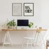 imageKate and Laurel Sylvie Keep Your Face Walt Whitman Framed Canvas Wall Art by Saint and Sailor Studios 18x24 Gray Motivational Quote Art for Wall