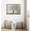 imageKate and Laurel Sylvie Olive Tree Abstract Landscape Framed Canvas Wall Art by The Creative Bunch Studio 415x315 Brown Soft Nature Landscape Art for Wall