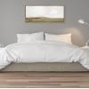 imageKate and Laurel Sylvie Rest No 2 Framed Canvas Wall Art by Mackenzie Nelson 40x18 Gold Soft Casual Landscape Art for Wall