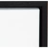 imageKate and Laurel Sylvie Same Day Laundry White Framed Canvas Wall Art by Maggie Price of Hunt and Gather Goods 23x33 Brown Chic Vintage Sign Art for WallBlack