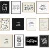 imageKate and Laurel Sylvie Sweet Dreams Framed Canvas Wall Art Set by Maggie Price of Hunt and Gather Goods 2 Piece Set 18x24 Natural Quote Words Art Set