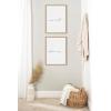 imageKate and Laurel Sylvie Sweet Dreams Framed Canvas Wall Art Set by Maggie Price of Hunt and Gather Goods 2 Piece Set 18x24 Natural Quote Words Art Set