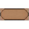 imageKate and Laurel Sylvie Westport No 5 Framed Canvas Wall Art by Crystal Lynn Collins 40x18 White Grassy Coastal Beach Art for Wall