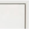 imageKate and Laurel Sylvie Westport No 5 Framed Canvas Wall Art by Crystal Lynn Collins 40x18 White Grassy Coastal Beach Art for Wall