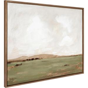 imageKate and Laurel Sylvie Rest No 2 Framed Canvas Wall Art by Mackenzie Nelson 415x315 Gold Soft Casual Landscape Art for Wall