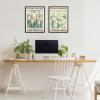 imageKate and Laurel Sylvie Beaded Flower Market 3 and 4 Vintage Framed Canvas Wall Art Set by Carrie Cantwell 2 Piece Set 18x24 Beaded Black Botanical TwoPiece Framed Art Set for Wall