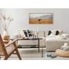 imageKate and Laurel Sylvie Icelandic Horses No 3 Framed Canvas Wall Art by Crystal Lynn Collins 40x18 Natural Stunning Nature Landscape Art for Wall