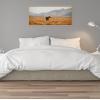imageKate and Laurel Sylvie Icelandic Horses No 3 Framed Canvas Wall Art by Crystal Lynn Collins 40x18 Natural Stunning Nature Landscape Art for Wall