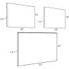 imageKate and Laurel Sylvie Beach Canvas Wall Art Collection by Pete Olson and Amy Peterson Set of 3 16x20 and 23x33 Gray Chic Coastal Art Set for Wall