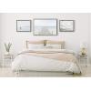 imageKate and Laurel Sylvie Beach Canvas Wall Art Collection by Pete Olson and Amy Peterson Set of 3 16x20 and 23x33 Gray Chic Coastal Art Set for Wall
