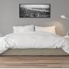 imageKate and Laurel Sylvie Beaded New York No 1 Black and White Vintage Framed Canvas Wall Art by Crystal Lynn Collins 40x18 Beaded Black BlackandWhite NYC Cityscape Art for Wall