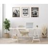 imageKate and Laurel Sylvie Photo Silver Horse Framed Canvas Wall Art by The Whiskey Ginger 18x24 Natural Western Photography Art for Wall