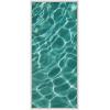 imageKate and Laurel Sylvie Pool Days Framed Canvas Wall Art by Rachel Bolgov 18x40 White Light Coastal Underwater Pool Days Wall Decor Artwork