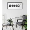 imageKate and Laurel Sylvie Sun Flock Framed Canvas Wall Art by Rachel Lee of My Dream Wall 18x24 Natural Colorful Ocean and Dog Sunset ArtBlack