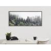 imageKate and Laurel Sylvie Sun Flock Framed Canvas Wall Art by Rachel Lee of My Dream Wall 18x24 Natural Colorful Ocean and Dog Sunset ArtGray