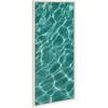 imageKate and Laurel Sylvie Pool Days Framed Canvas Wall Art by Rachel Bolgov 18x40 White Light Coastal Underwater Pool Days Wall Decor Artwork