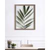 imageKate and Laurel Blake Botanical Framed Printed Glass Art by Amy Peterson 16x20 Natural Modern Wall Decor Inspired by NatureGold