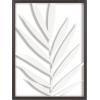 imageKate and Laurel Blake Botanical Framed Printed Glass Art by Amy Peterson 16x20 Natural Modern Wall Decor Inspired by NatureGold
