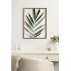 imageKate and Laurel Blake Botanical Framed Printed Glass Art by Amy Peterson 16x20 Natural Modern Wall Decor Inspired by NatureGold