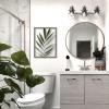 imageKate and Laurel Blake Botanical Framed Printed Glass Art by Amy Peterson 16x20 Natural Modern Wall Decor Inspired by NatureGray