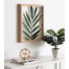 imageKate and Laurel Blake Botanical Framed Printed Glass Art by Amy Peterson 16x20 Natural Modern Wall Decor Inspired by NatureNatural