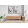 imageKate and Laurel Sylvie Beaded Whispers of a Distant Land 1 and 2 Vintage Framed Canvas Wall Art by Nikita Jariwala 2 Piece Set 28x38 Beaded Black Modern Abstract Painted Art for Wall