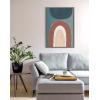 imageKate and Laurel Sylvie Teoitlan Valley Study Framed Canvas by Kate Aurelia Holloway 18x24 Natural Modern Abstract Statement Home DecorGray