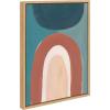 imageKate and Laurel Sylvie Teoitlan Valley Study Framed Canvas by Kate Aurelia Holloway 18x24 Natural Modern Abstract Statement Home DecorNatural