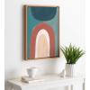 imageKate and Laurel Sylvie Teoitlan Valley Study Framed Canvas by Kate Aurelia Holloway 18x24 Natural Modern Abstract Statement Home DecorNatural