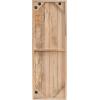 imageKate and Laurel Yuvan Decorative Carved Wall Art Plaque 13 x 36 Light Natural Modern Hand Carved Dimensional Art Panel for Solid Wood Wall Decor for Home Design