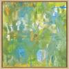imageKate and Laurel Sylvie Mango Framed Canvas Wall Art by Mentoring Positives 22x22 Natural Decorative Abstract Art for Wall