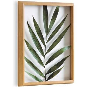 imageKate and Laurel Blake Botanical Framed Printed Glass Art by Amy Peterson 16x20 Natural Modern Wall Decor Inspired by NatureNatural