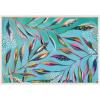 imageKate and Laurel Sylvie A Tranquil Moment Framed Canvas Wall Art by Jessi Raulet of Ettavee 23x33 White Vibrant Colorful Botanical Art for Wall Home DecorWhite