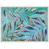 imageKate and Laurel Sylvie A Tranquil Moment Framed Canvas Wall Art by Jessi Raulet of Ettavee 23x33 White Vibrant Colorful Botanical Art for Wall Home DecorWhite