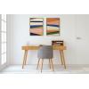 imageKate and Laurel Sylvie Boho Max 1 and 2 Framed Canvas Wall Art Set by The Creative Bunch Studio 2 Piece Set 18x24 Natural Modern Abstract Colorful Wall Art Set