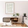 imageKate and Laurel Sylvie Constructed II Neutral Framed Canvas Wall Art by Statement Goods 23x33 Gold Minimalist Modern Art for WallNatural
