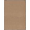imageKate and Laurel Sylvie Lines in Blue Framed Canvas Wall Art by Apricot and Birch 28x38 Walnut Brown Chic MidCentury Art for WallBrown
