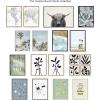 imageKate and Laurel Sylvie Minimalist Evergreen Trees Framed Linen Textured Canvas Wall Art by The Creative Bunch Studio Set of 2 18x24 Natural Modern Nature Art for WallNatural