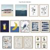 imageKate and Laurel Sylvie Minimalist Woman Framed Canvas Wall Art by Teju Reval 18x24 GoldGray