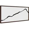 imageKate and Laurel Sylvie Neutral Abstract Aztec Shapes Panel Framed Canvas Wall Art by The Creative Bunch Studio 18x40 NaturalBrown