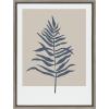 imageKate and Laurel Sylvie Neutral Abstract Aztec Shapes Panel Framed Canvas Wall Art by The Creative Bunch Studio 18x40 NaturalGray