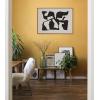 imageKate and Laurel Sylvie Neutral Abstract Aztec Shapes Panel Framed Canvas Wall Art by The Creative Bunch Studio 18x40 NaturalNatural