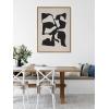 imageKate and Laurel Sylvie Neutral Abstract Aztec Shapes Panel Framed Canvas Wall Art by The Creative Bunch Studio 18x40 NaturalNatural