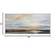 imageKate and Laurel Sylvie Neutral Abstract Aztec Shapes Panel Framed Canvas Wall Art by The Creative Bunch Studio 18x40 NaturalWhite