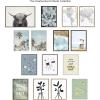 imageKate and Laurel Sylvie Neutral Botanical Print No 3 and 4 Framed Canvas Wall Art Set by The Creative Bunch Studio Set of 2 18x24 Natural Decorative Botanical Art for WallNatural