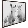 imageKate and Laurel Sylvie Neutral Botanical Print No 3 and 4 Framed Canvas Wall Art Set by The Creative Bunch Studio Set of 2 18x24 Natural Decorative Botanical Art for WallBrown